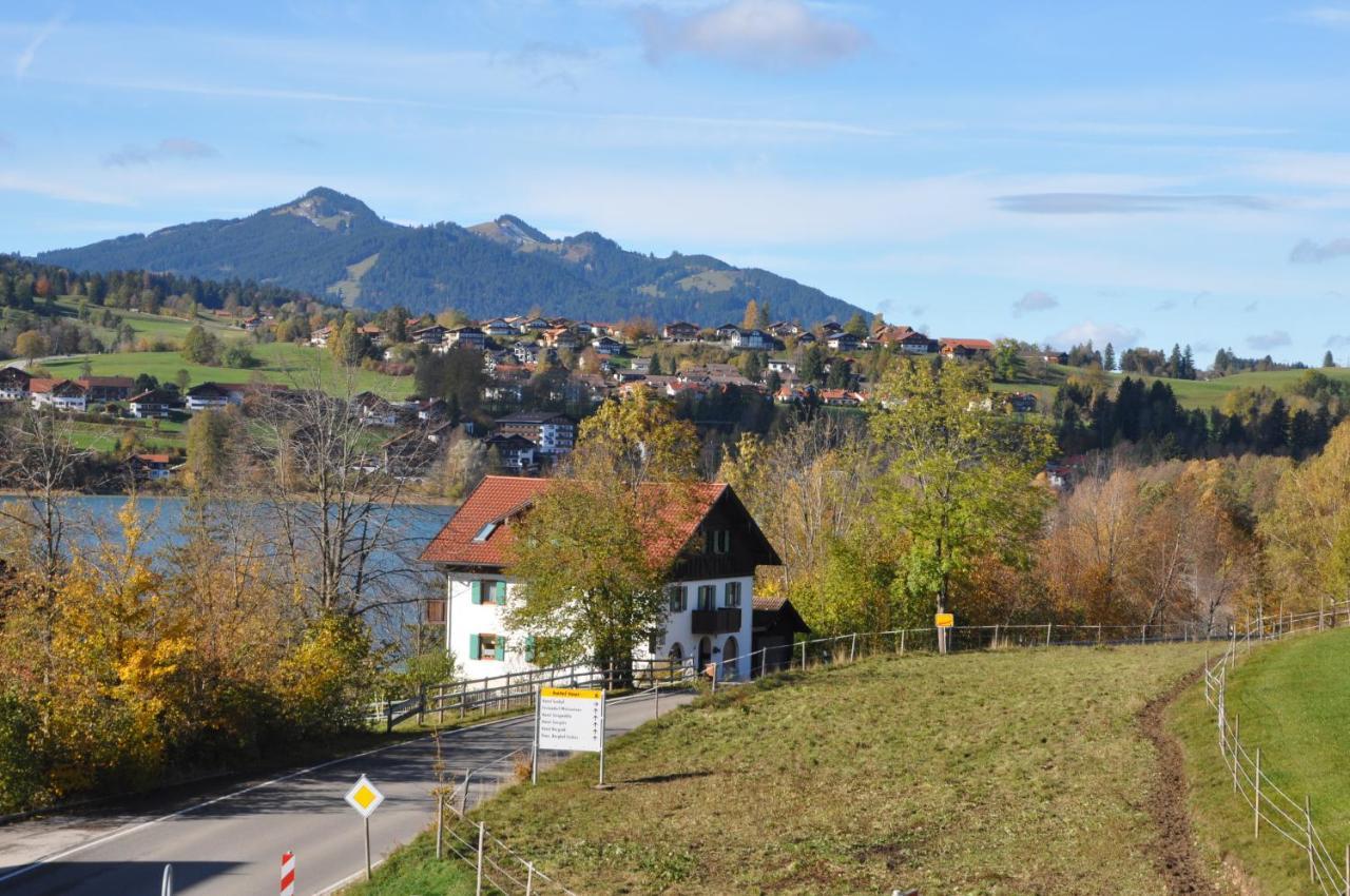 Pension Rexha Am Weissensee Фюссен Экстерьер фото