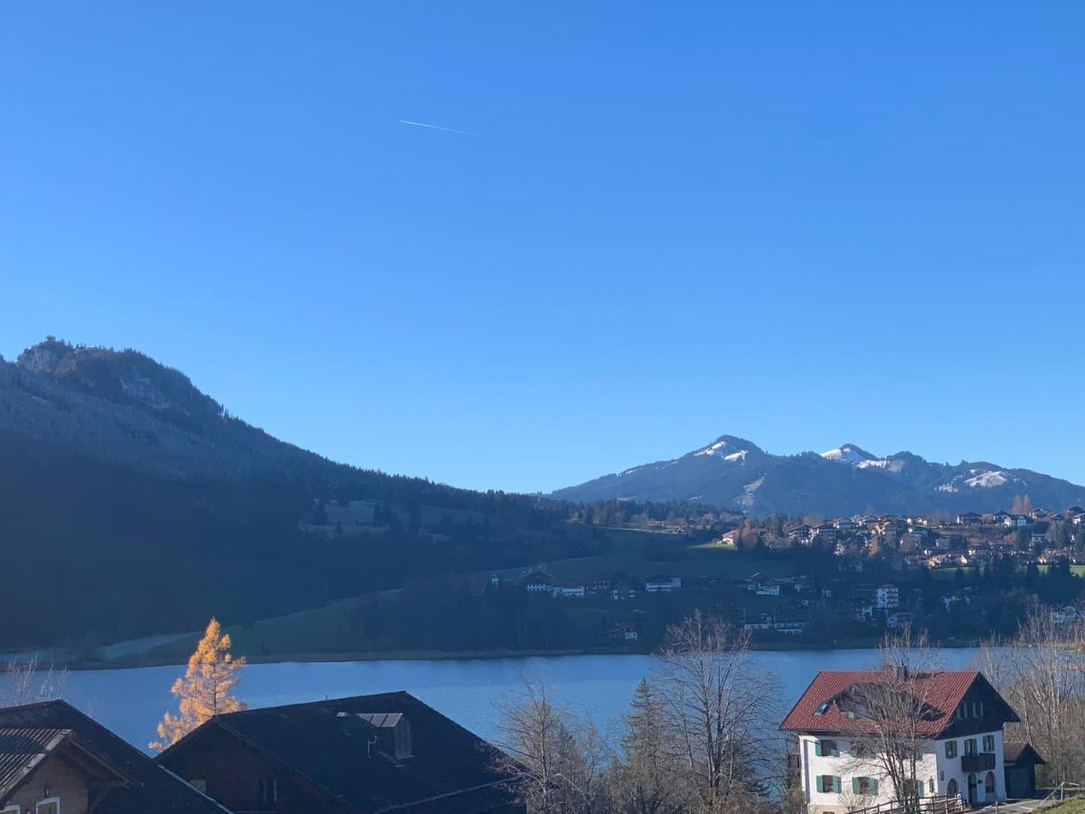 Pension Rexha Am Weissensee Фюссен Экстерьер фото